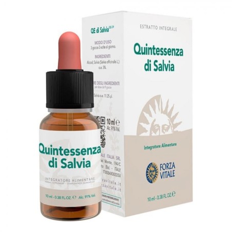 Forza Vitale Ecosol Quintessenza di salvia gocce 10 ml