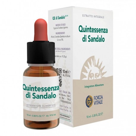 Forza Vitale Ecosol Quintessenza di sandalo gocce 10 ml