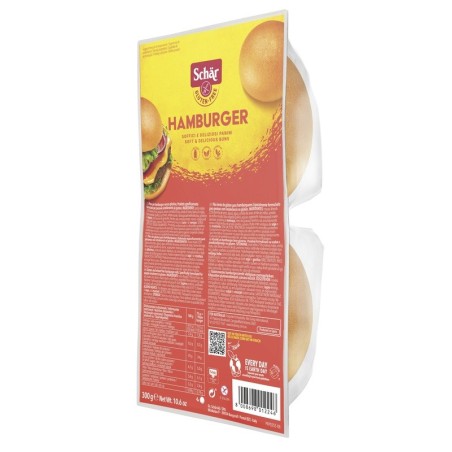 Dr. Schar Hamburger panino morbido senza glutine e lattosio 300 g