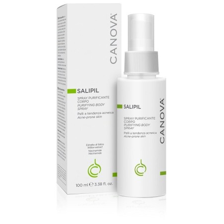 Canova Salipil Spray per pelle a tendenza acneica dorso spalle zone pilifere 100 ml