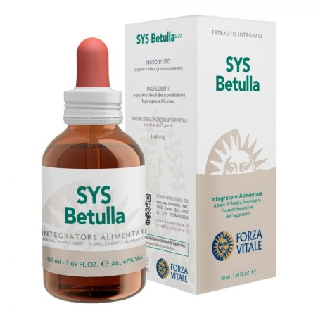 Forza Vitale SYS Betulla gocce 50 ml - Integratore drenante