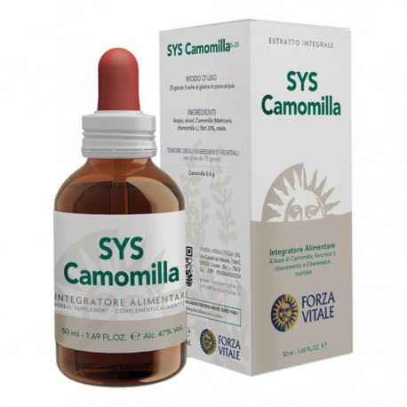 Forza Vitale SYS Camomilla gocce 50 ml - Integratore per il sonno