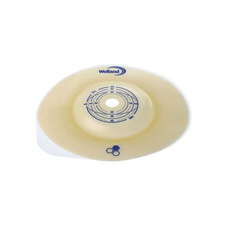 Teleflex Medical Placca per colostomia convessa ritagliabile Aurum2 diametro 13-25 mm flangia 45 mm 5 pezzi