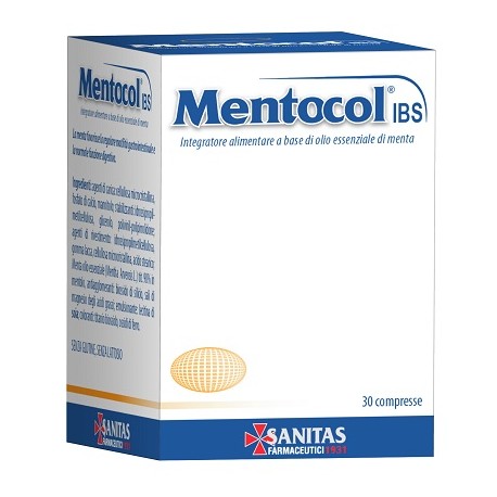 Mentocol Ibs integratore per regolare motilità gastrointestinale  30 compresse