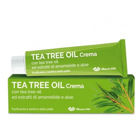 Marco Viti Farmaceutici Tea Tree Oil Crema Purificante e Lenitiva per Fastidi Cutanei 100ml