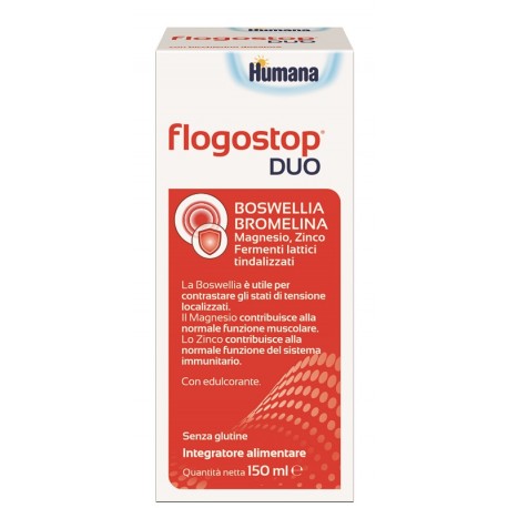 Humana Flogostop Duo integratore per stati di tensione localizzati 150 ml