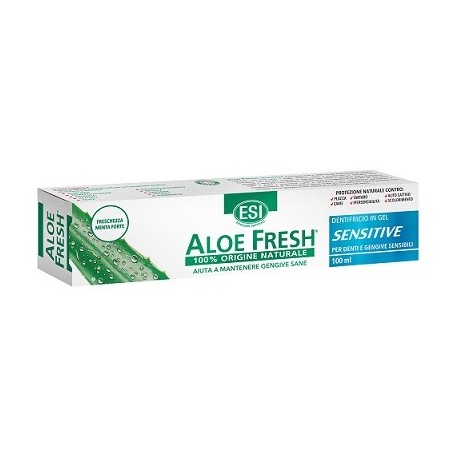 Esi Aloe Fresh Sensitive Dentifricio per denti e gengive sensibili 100 ml