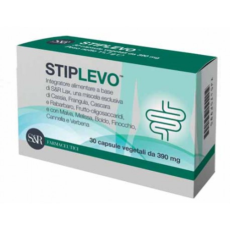 Stiplevo integratore contro la stipsi con estratti naturali 30 capsule vegetali