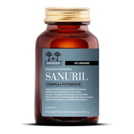 Salugea Sanuril formula potenziata - Integratore per le vie urinarie