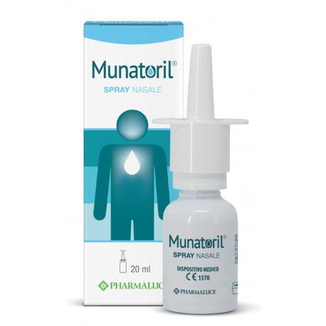 Munatoril Spray nasale decongestionante fluidificante per vie respiratorie 20 ml