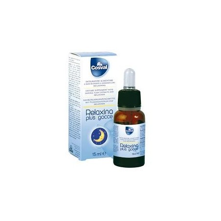 Relaxina Plus integratore con melatonina e piante per sonno e rilassamento 15 ml