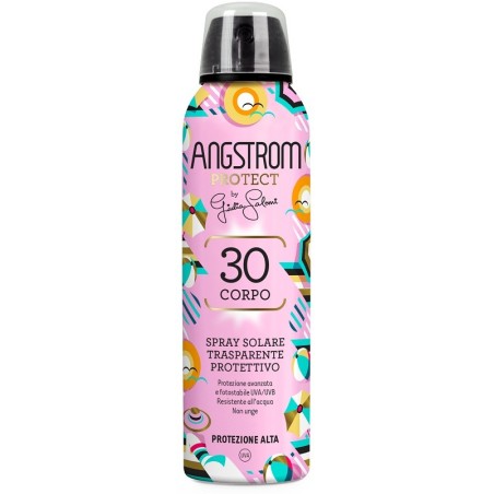 Angstrom Protect Spray solare corpo trasparente protettivo SPF30 150ml