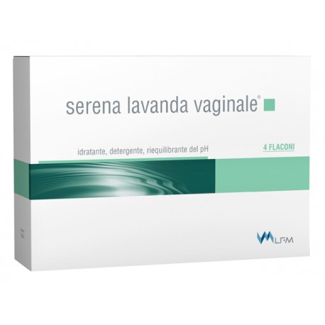 Serena Lavanda Vaginale detergente riequilibrante 4 flaconi da 130 ml