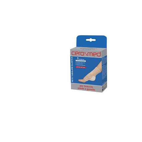 Ceroxmed Rete tubolare elastica braccio piede gomito 3 m 1 pezzo