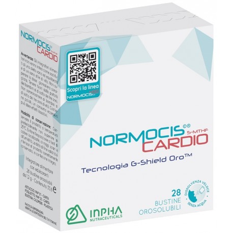 Normocis Cardio integratore per metabolismo dell’omocisteina 28 bustine orosolubili