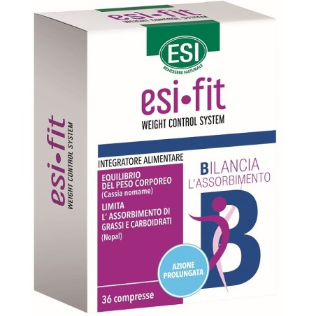 Esi Fit Bilancia Azione Prolungata integratore per equilibrio del peso corporeo 36 compresse