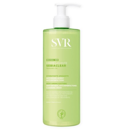 SVR Sebiaclear Crema lavante viso e corpo purificante 400 ml