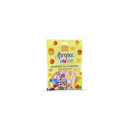 Apropos Melle Gommose alla Propoli caramelle gusti assortiti fragola arancia limone 50 g