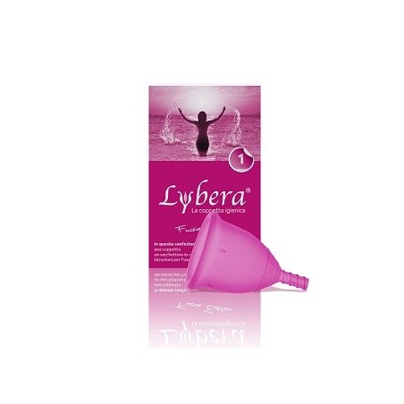 Lybera Coppetta Mestruale igienica Fucsia taglia 2