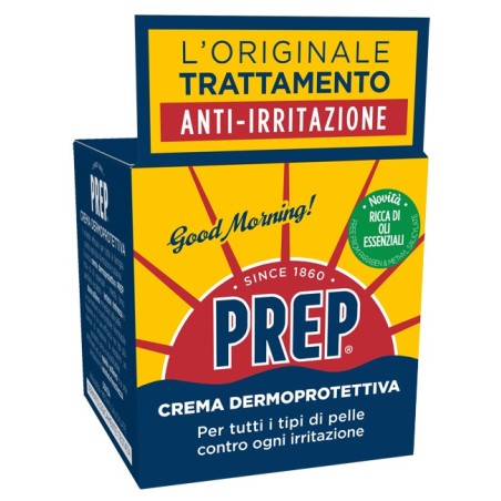 Prep Crema Dermoprotettiva con oli essenziali lenitiva rinfrescante pelle sollievo immediato 75 g