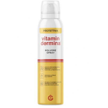 Vitamindermina Polvere spray assorbente lenitiva senza talco 150 ml