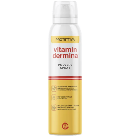 Vitamindermina Polvere spray assorbente lenitiva senza talco 150 ml