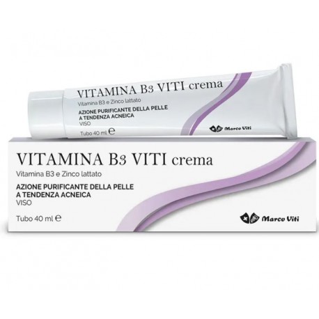 Marco Viti Vitamina B3 Viti Crema purificante per pelle acneica 40 ml