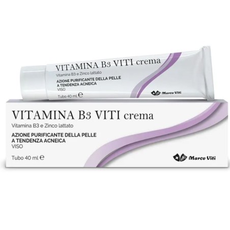 Marco Viti Vitamina B3 Viti Crema purificante per pelle acneica 40 ml