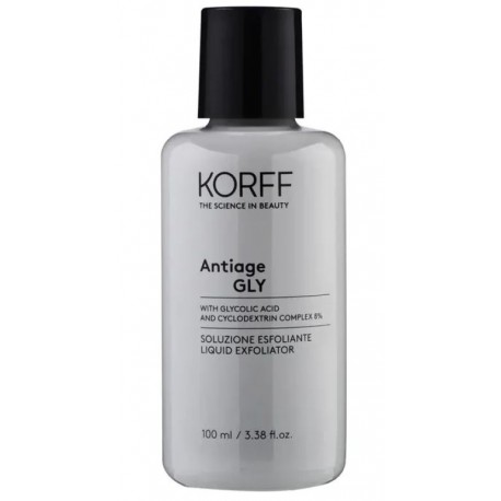 Korff Soluzione esfoliante antiage viso con acido glicolico 100 ml