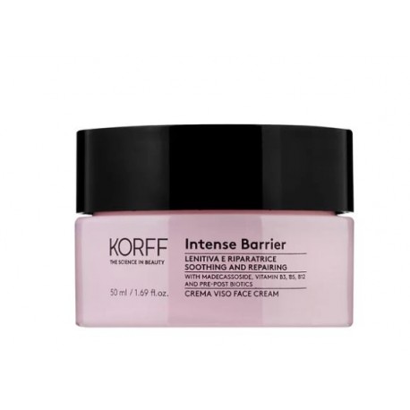 Korff Intense Barrier Cream Crema viso lenitiva per preservare la barriera cutanea 50 ml