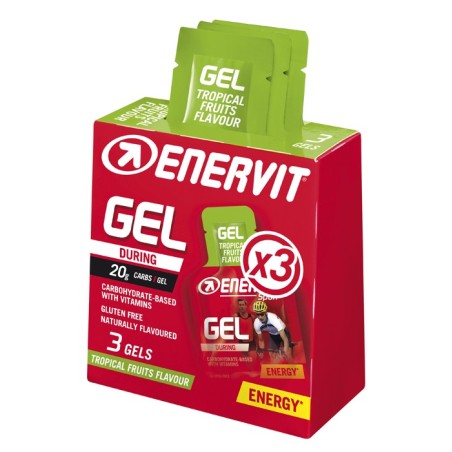 Enervit Sport Gel During gusto frutti tropicali per lo sport di resistenza 75 ml