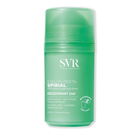 SVR Spirial Deodorante roll on vegetal senza sali di alluminio 50 ml