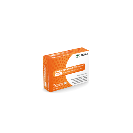 Towa Dexketoprofene Pensavital 20 Compresse 25 mg