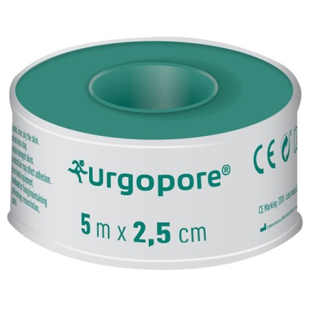 Urgopore cerotto in rocchetto 5 m X 2,5 cm