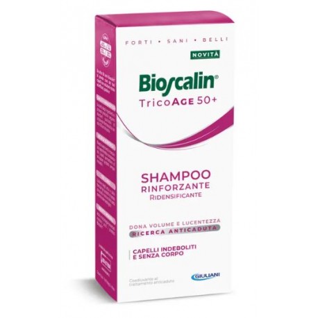 Bioscalin Tricoage Shampoo Rinforzante Ridensificante per capelli senza corpo 200 ml