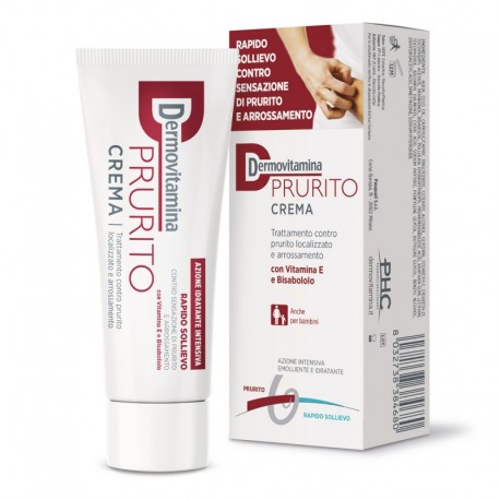 Dermovitamina Prurito Crema per il prurito emoliente e lenitiva 30 ml