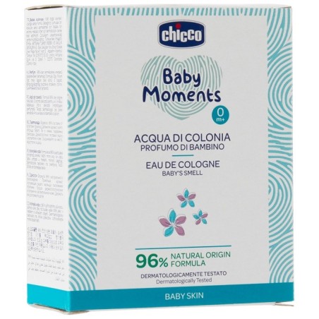 CHICCO BABY MOMENTS ACQUA DI COLONIA PROFUMO DI BAMBINO 100ML