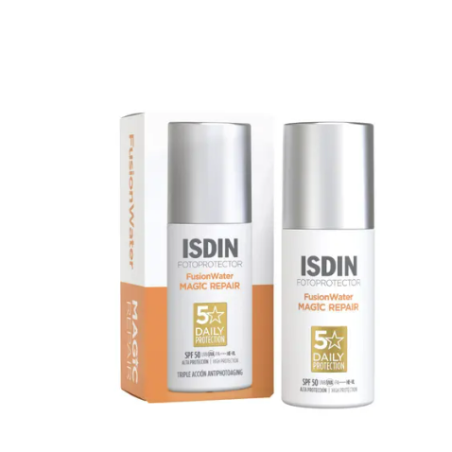 Isdin Fotoprotector Fusion Water Magic Repair protezione solare SPF 50 50 ml