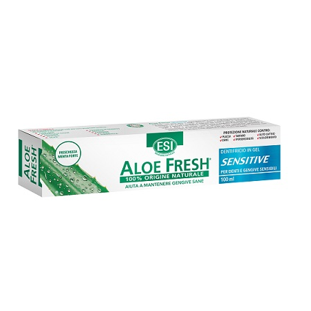 ESI Aloe Fresh Sensitive Retard dentifricio lenitivo gengive sanguinanti 100 ml