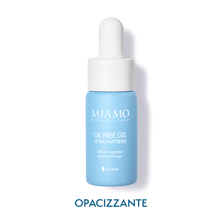 Miamo Acnever Oil Free Gel Ultra Mattifier mini size 10 ml - Siero viso opacizzante