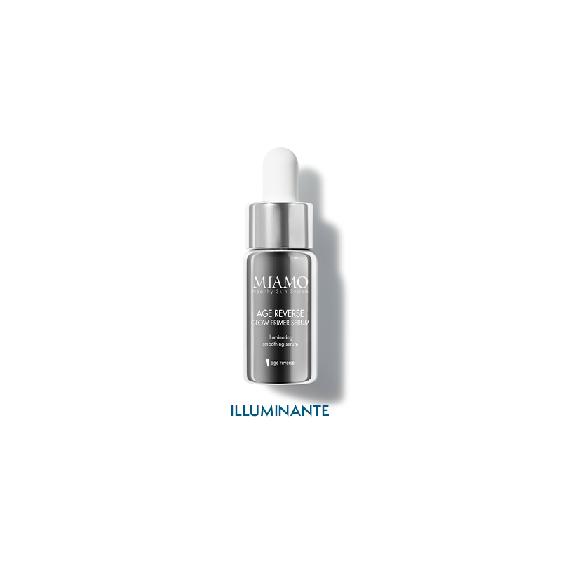 Miamo Age Reverse Glow Primer Serum mini size 10 ml - Siero viso illuminante