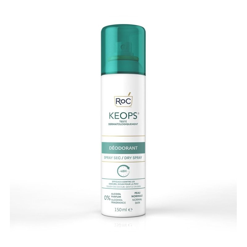 Roc Keops Deodorante Spray Secco antitraspirante antiodorante