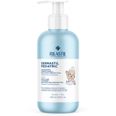 Rilastil Dermastil Pediatric Detergente Corpo e Capelli per Bambini