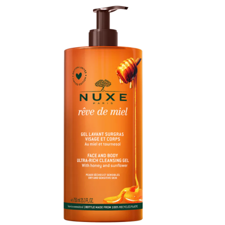 Nuxe Rêve de Miel Gel doccia viso e corpo limited edition 750 ml