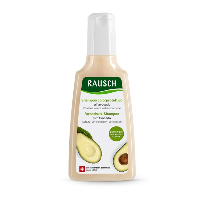 Rausch Shampoo Colorprotettivo all'Avocado per Capelli Tinti 200ml