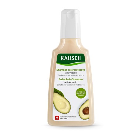 Rausch Shampoo Colorprotettivo all'Avocado per Capelli Tinti 200ml