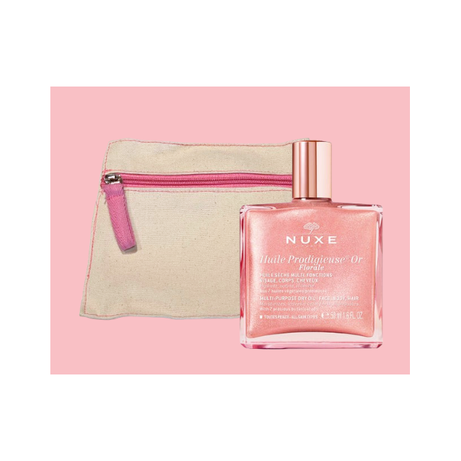 Nuxe pochette floral omaggio