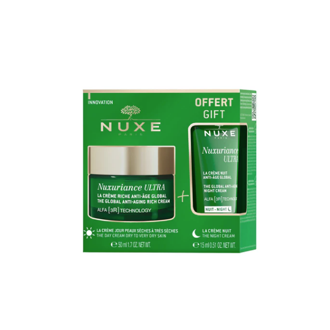 Nuxe Nuxuriance Ultra Crema viso RICCA 50 ml + minisize crema notte omaggio