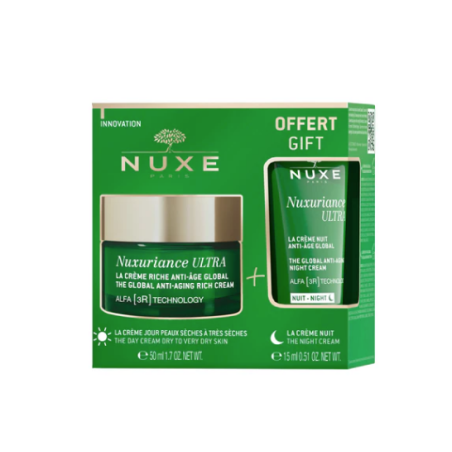 Nuxe Nuxuriance Ultra Crema viso RICCA 50 ml + minisize crema notte omaggio