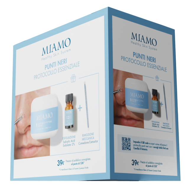 Miamo Acnever Protocollo Punti Neri - Cleansing Masque + omaggi